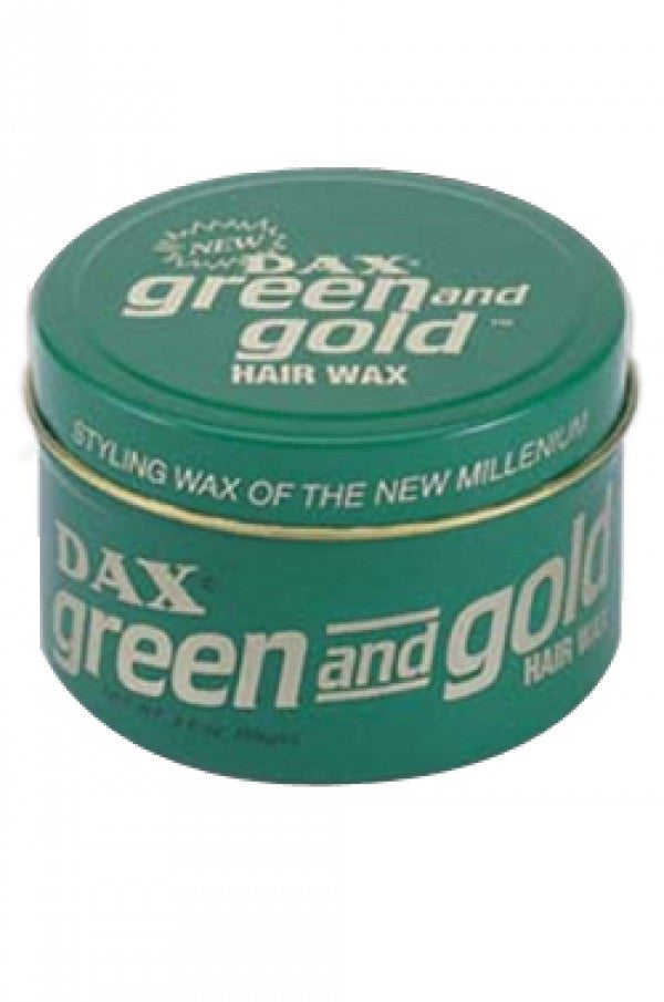 Dax-7 Green & Gold Hair Wax-3.5oz
