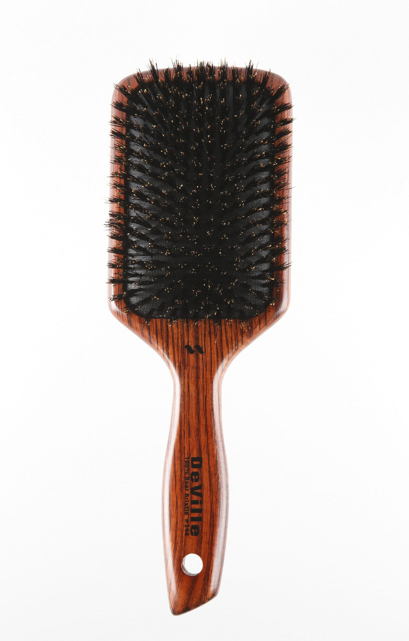 Deville 100% Boar Large Round Brush
