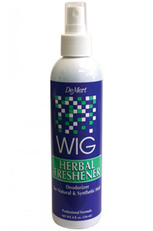 De Mert-9 Wig Herbal Freshener (8oz) Deodorizer for Natural & Synthetic Hair