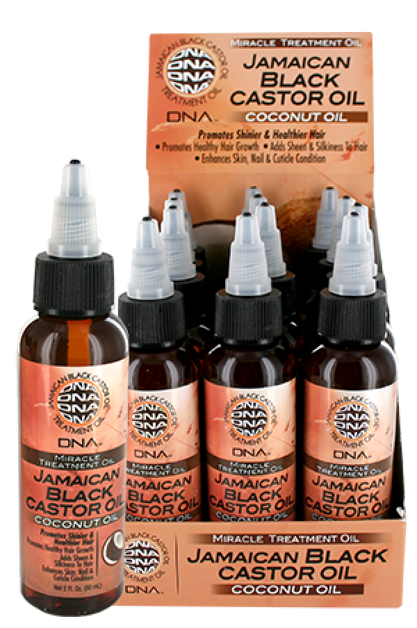 My DNA-6 Jamaican Black Castor Oil -Coconut Oil(2oz,12/ds)-dz