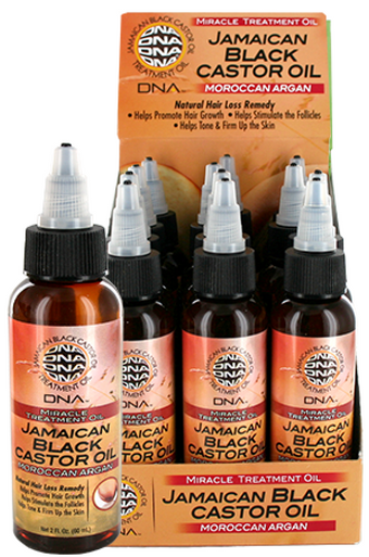 My DNA-5 Jamaican Black Castor Oil-Argan Oil(2oz,12/ds)-dz