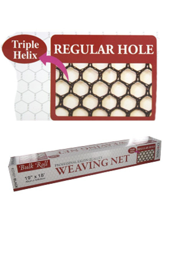 22491-Donna Bulk Roll Weaving Net (19"*18ft ) Black-ea