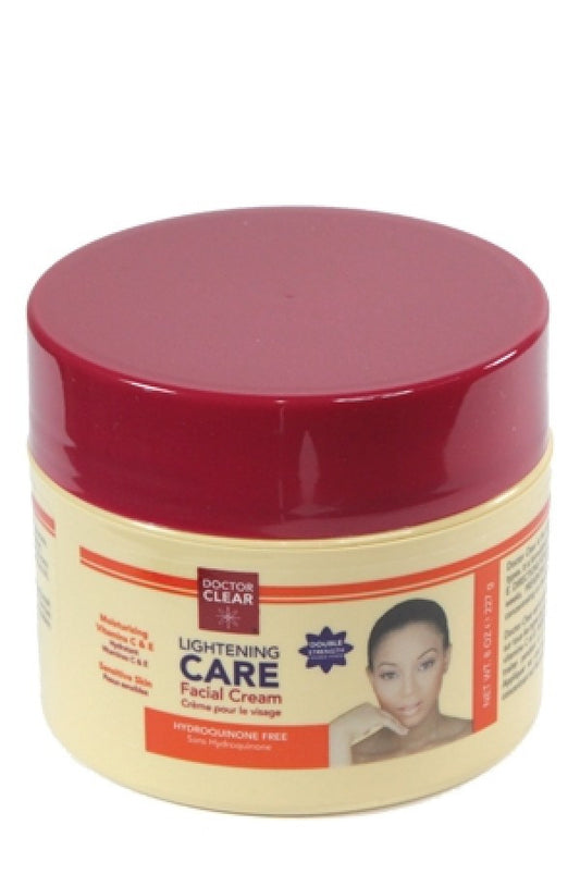 Dr. Clear-2 Lightening Care Facial Creme-Double Strength (8oz)