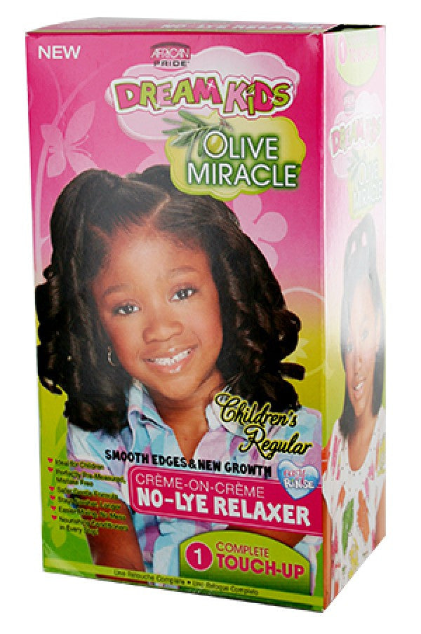 Dream Kids-13 Olive Miracle Crème on Crème No-Lye Relaxer 1 Touch - Regular