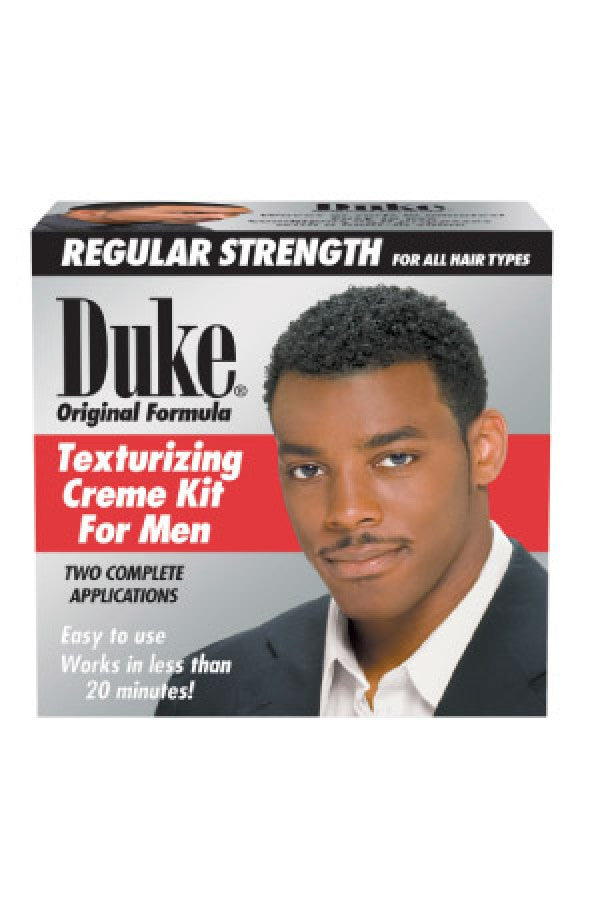 Duke-15 Original Formula Texturizing Cream Kit for men -Regular 2 Complete Applications