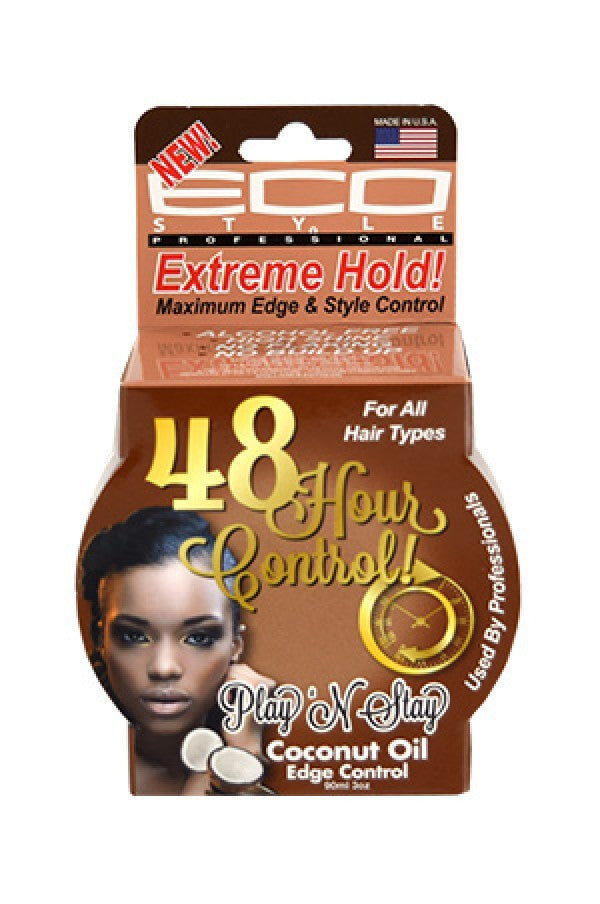 Eco Styler-91 48 Hour Control Coconut Oil Edge Control (3oz)