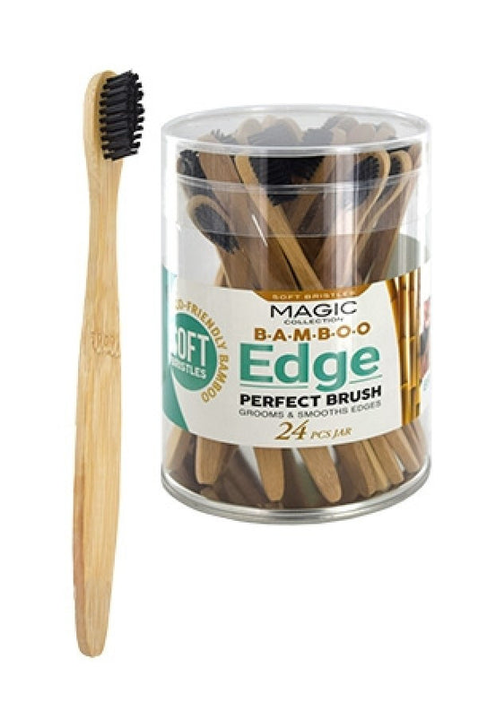 Magic-EDGE02JAR Bamboo Edges Brush (24/jar) -Jar