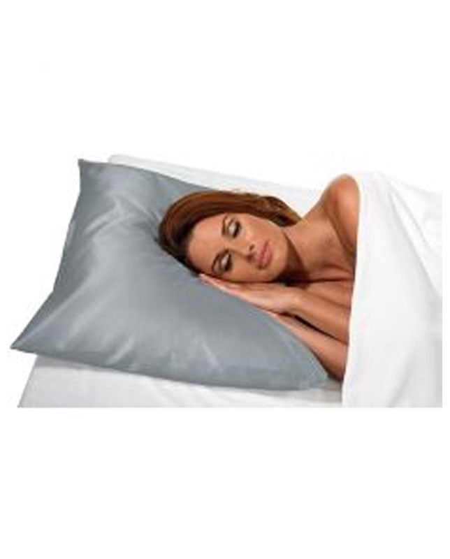 Satin Pillowcase Slate Grey