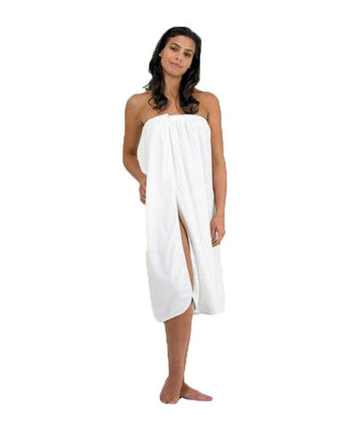 663 MICROFIBER SPA WRAP WHITE