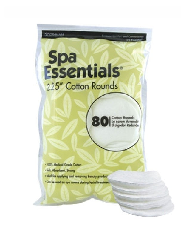 55493 COTTON PADS ROUND 80pk