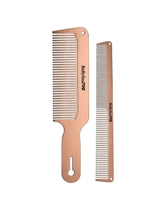 Barberology Rose Gold Comb Set