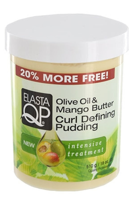 Elasta QP-66B OliveOil&MangoButter Curl Defin Pudding(18 oz)