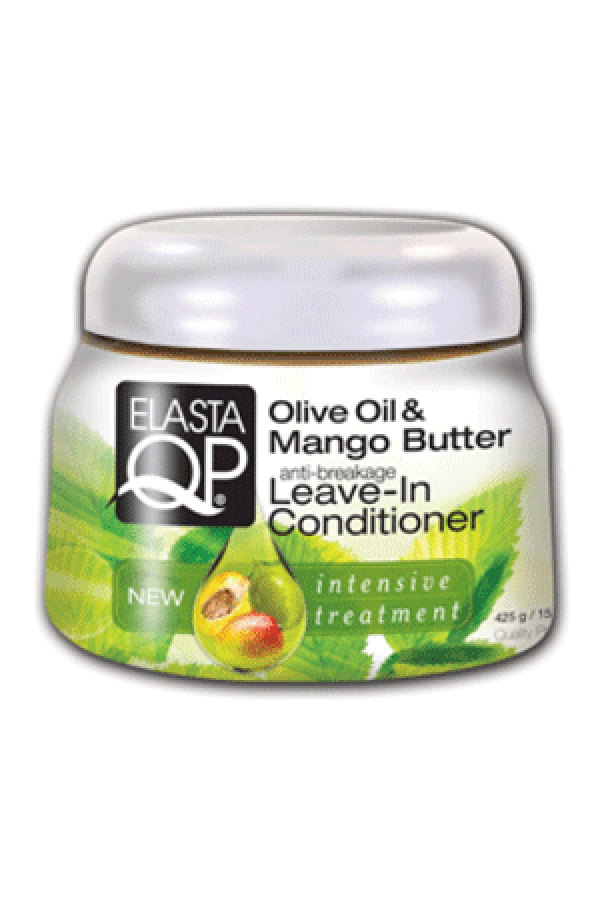 Elasta QP-69 OLIVE OIL & MANGO BUTTER Leave-In Conditioner (15oz)