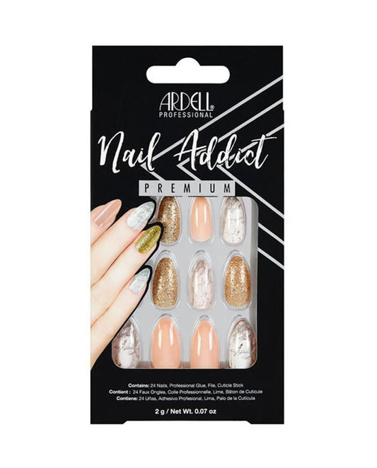 Ardell Nail Addict Pink Marble