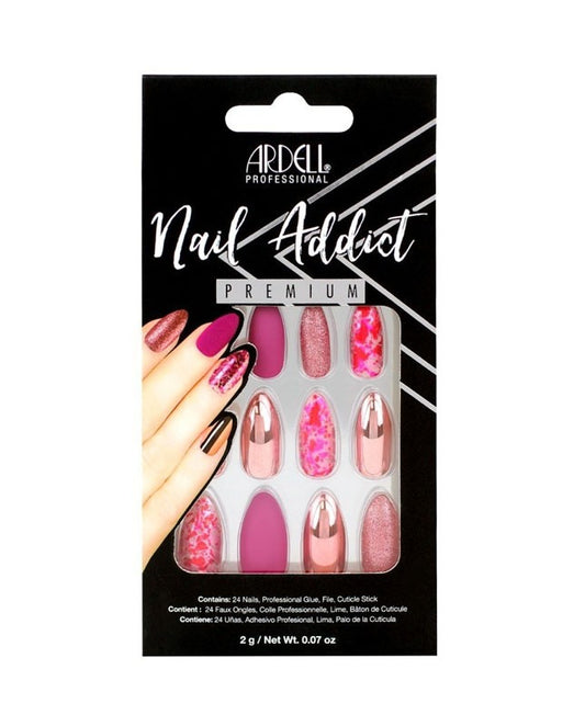 Ardell Nail Addict Chrome Pink