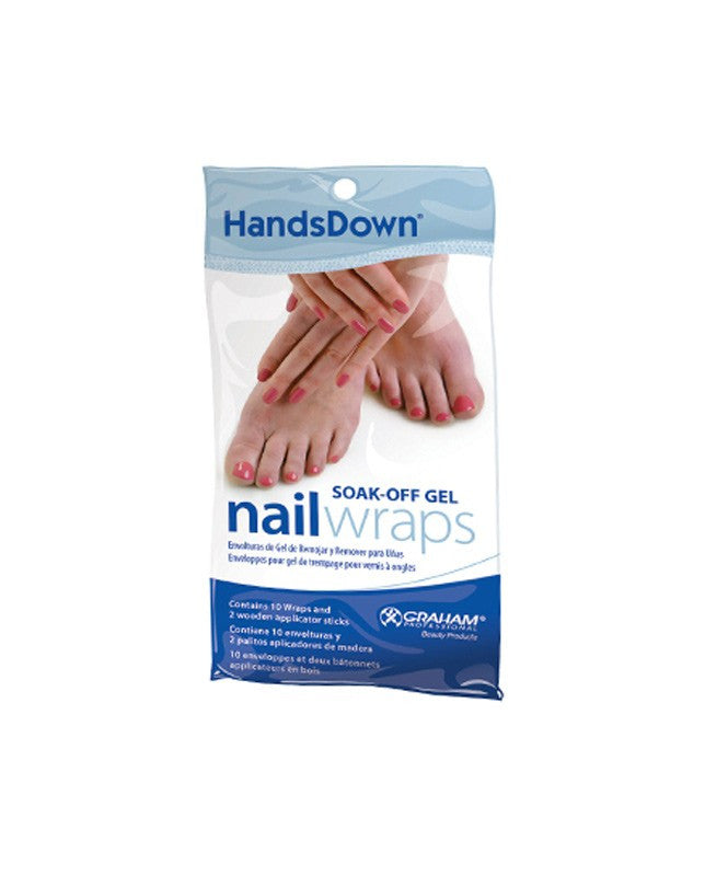 60663 HANDSDOWN NAIL WRAPS 10pk