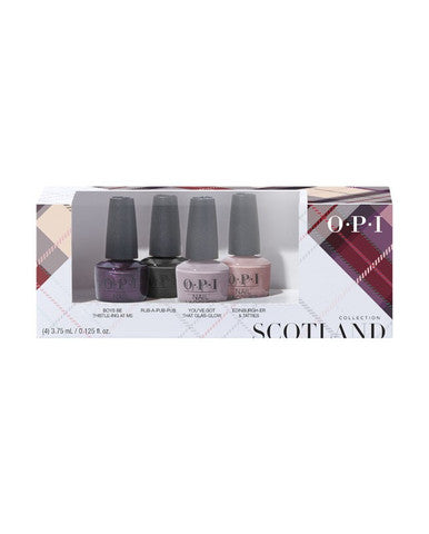 OPI NL Mini 4 pk - Scotland