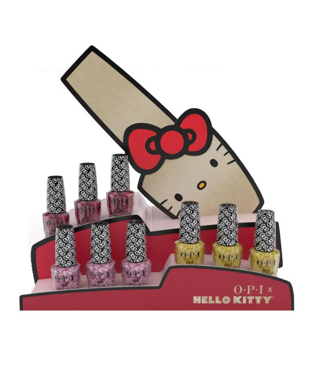 NL Hello Kitty Glitter 9PC Dis