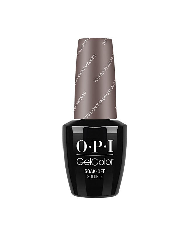 OPI GELCOLOR YOU DON'T KNOW JACQUES!