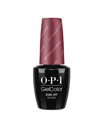 OPI GELCOLOR GOT THE BLUES FOR RED