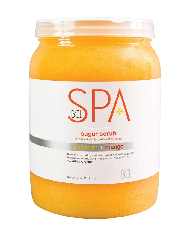 Spa Scrub Mandarin +Mango 64oz