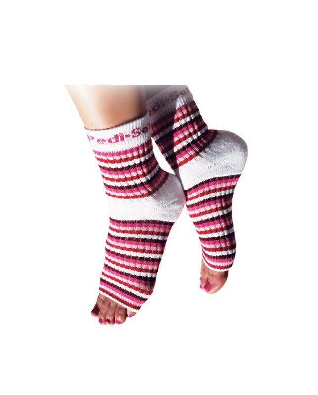 PEDI-SOX PINK STRIPES