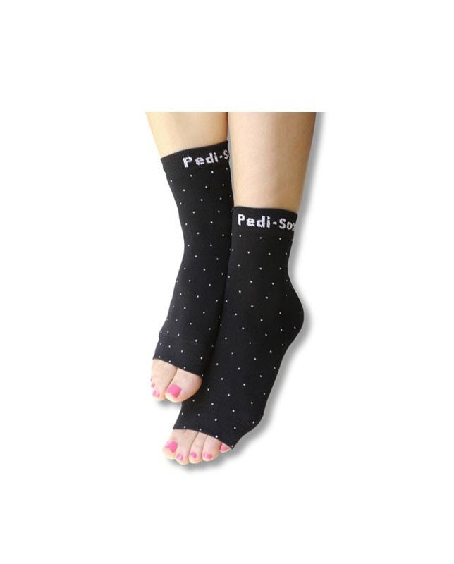 PEDI-SOX TUXEDO BLACK