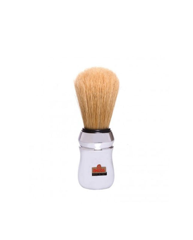 OMEGA SHAVING BRUSH CHROME