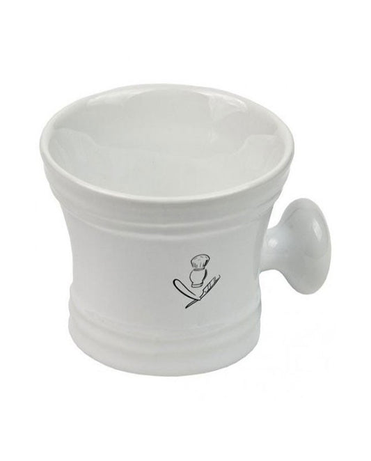 CLASSIC SHAVING MUG WHITE