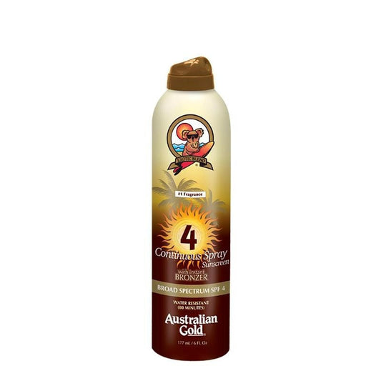 AG SPF 4 SPRAY W/BRONZER 8oz