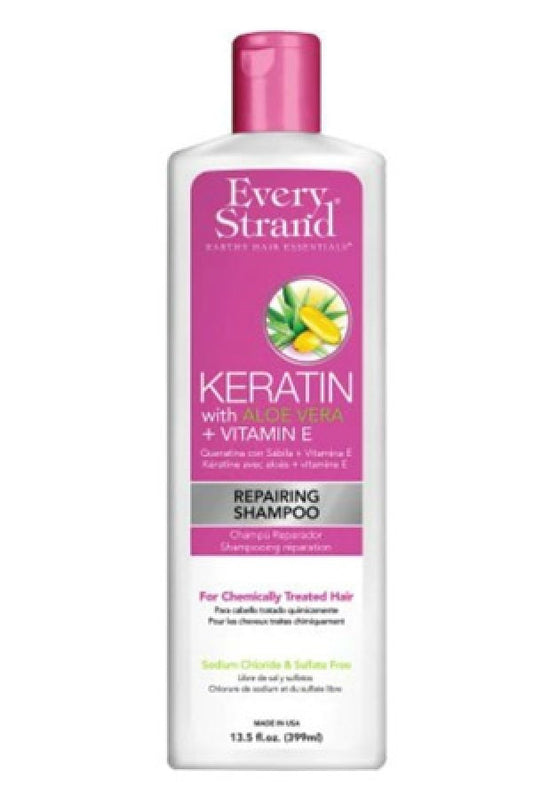 Every Strand-17A  Keratin Shampoo with Aloe Vera (13.5 oz)