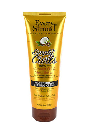 Chaque tube de crème à friser Stand-26 Simply Curls (8 oz)