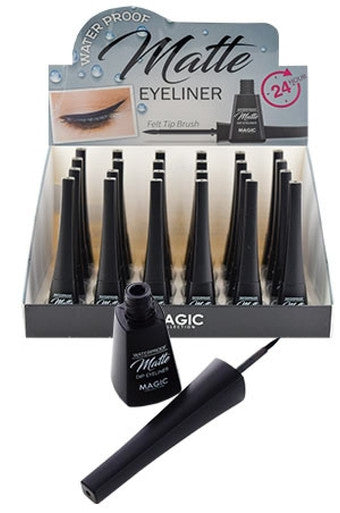 Magic -EYE1028 Water Proof Matte Eyeliner Ink Black (24 pcs/ds)