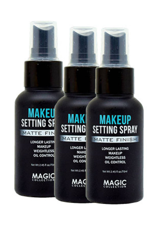 Magic  MakeUp Seting Spray_Matte Finish (6pc/ds) FAC104- ds