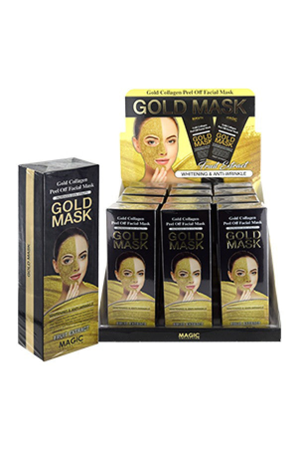 Magic   Gold Peel-Off Mask (2oz) 12pc Collagen FAC406-ds