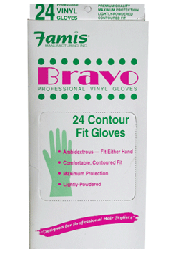 Famis Bravo 24 ContourVinyl Gloves V0242