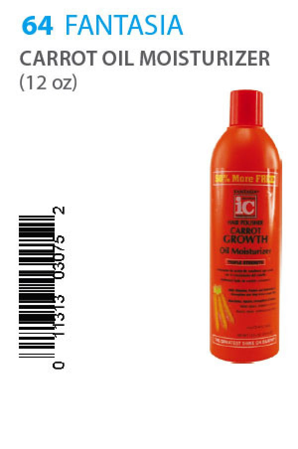 Fantasia-64 IC Carrot Oil Moisturizer 12oz