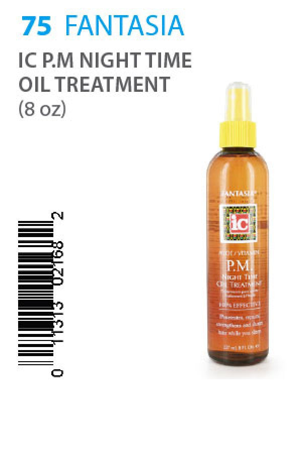 Fantasia-75 IC P.M Night Time Oil Treatment (8oz)