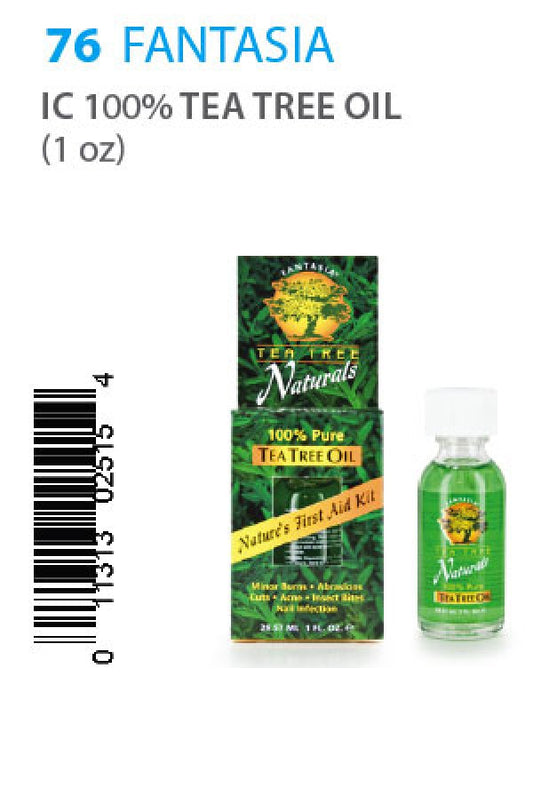 Fantasia-76 IC 100% Tea Tree Oil (1oz)