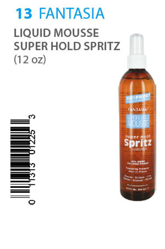 Fantasia-13 Liquid Mousse Super Hold Spritz (12 oz)