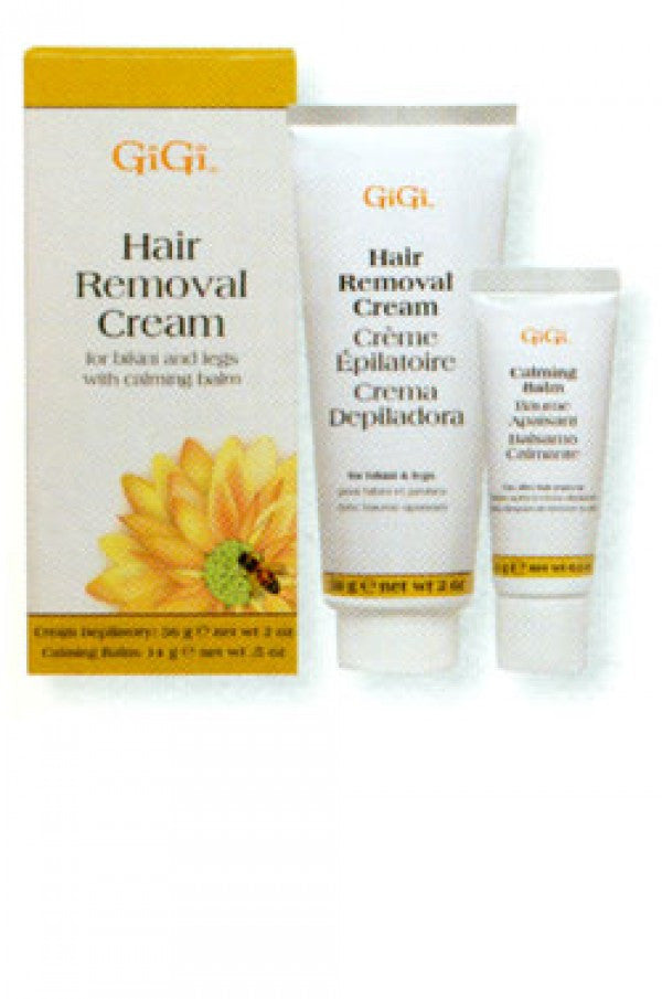 GiGi-20 Hair Removal Cream for Legs & Bikini (2oz & 0.5oz)