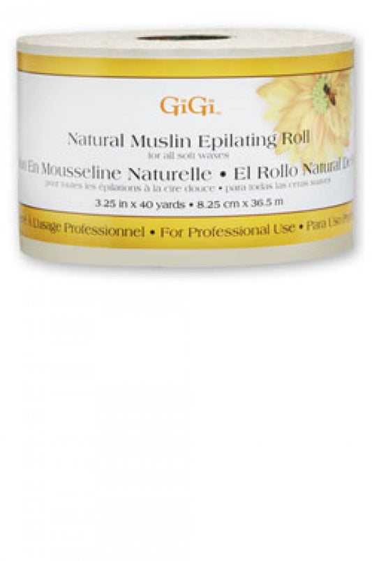 GiGi-13 Natural Muslin Epilating Roll (3.25"X40yd)