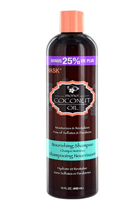 Hask-47B Nourishin Shampoo-Coconut Oil (15oz)