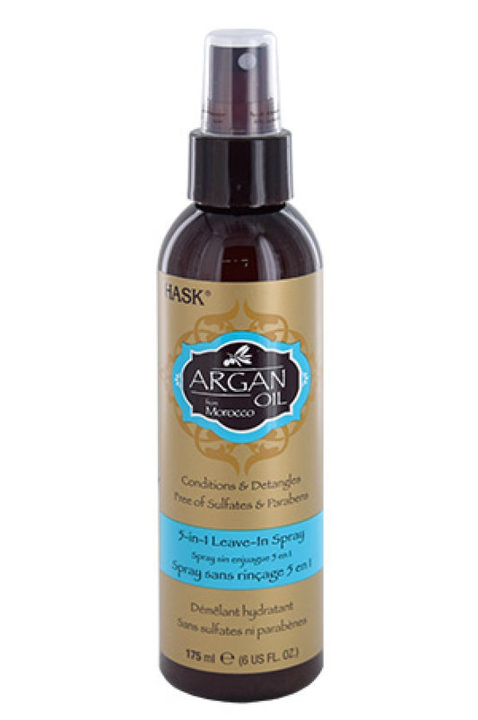 Hask-51 Argan Oil 5 in 1 Leave-In Spray (6 oz)