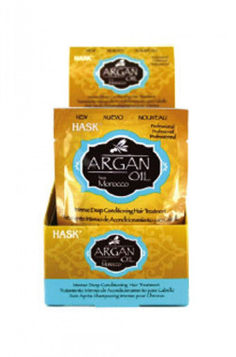 Hask-34 Hair Treatment Pack - Argan Oil (1.75oz/12pk/ds)