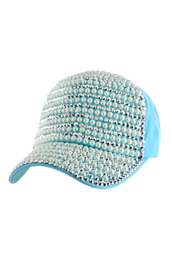 67935 Fashion Rhinestone Cap -pc