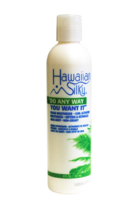 Hawaiian Silky-3 Cream Moist/Curl ActivDo Any Way (8 oz)