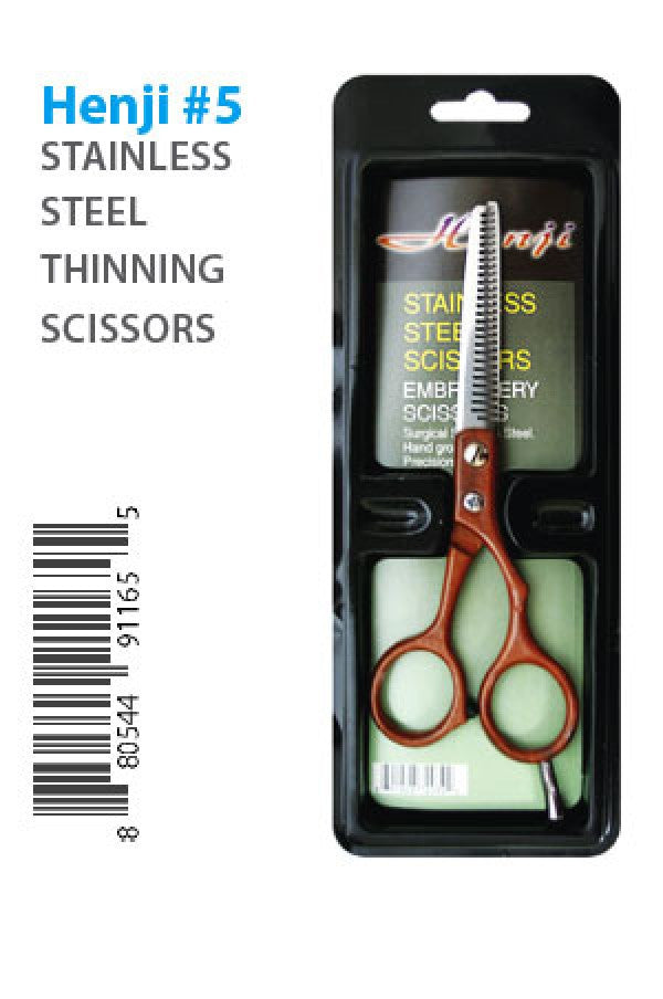 Henji Stainless Thining Scissors 5-pc