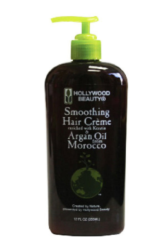 Hollywood Beauty-39 Argan Oil Smoothing Hair Creme(12oz)