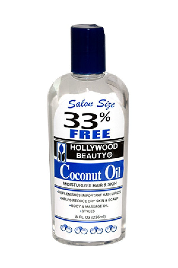 Hollywood Beauty-62 Coconut Oil (8oz)